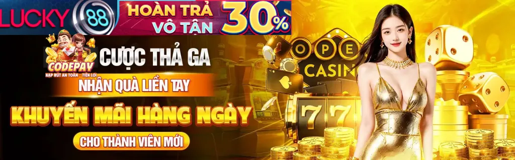 Banner khuyến mãi độc quyền tại OKE88
